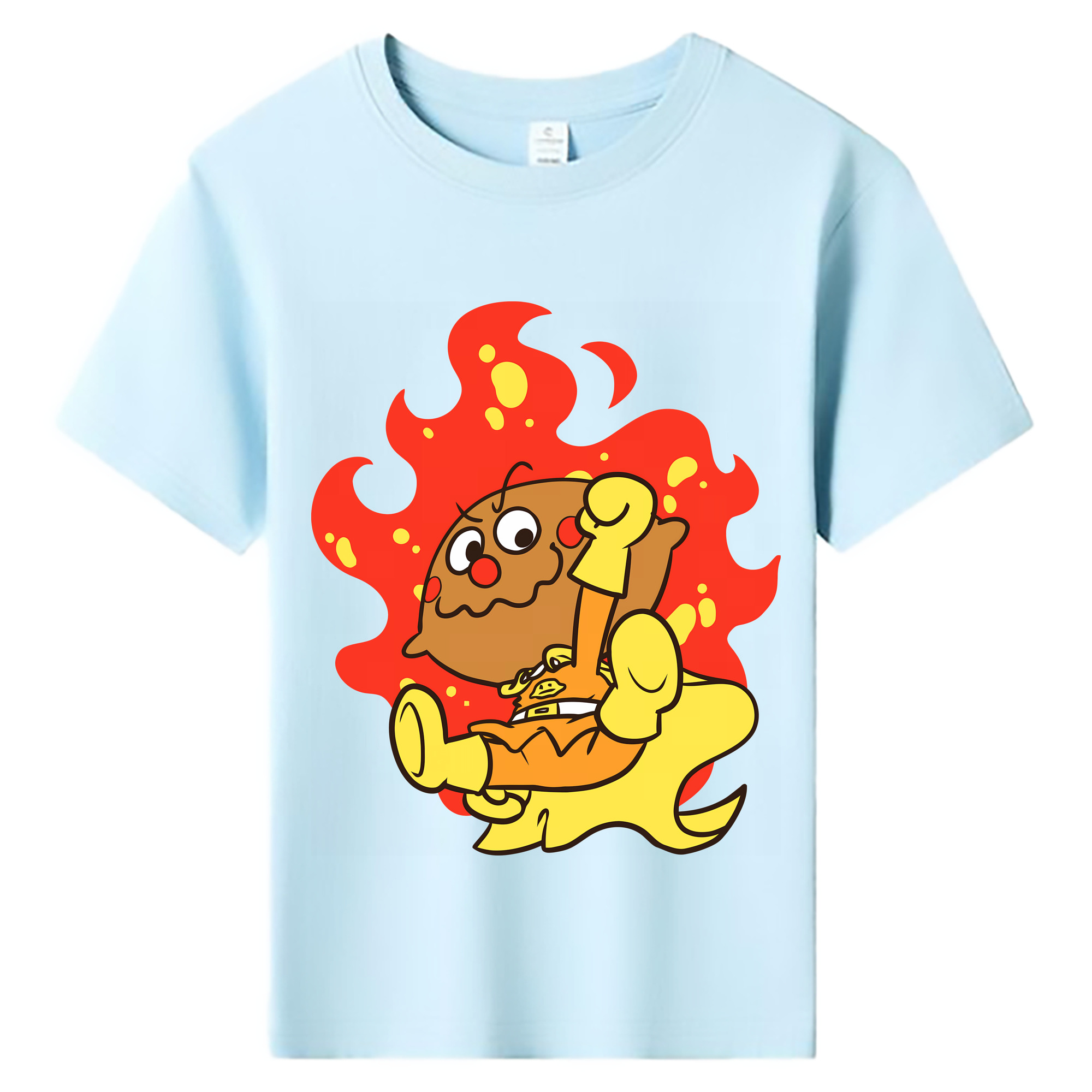 （画像用） アンパンマン Anpanman 綿100％キッズTシャツ（フロントプリント）